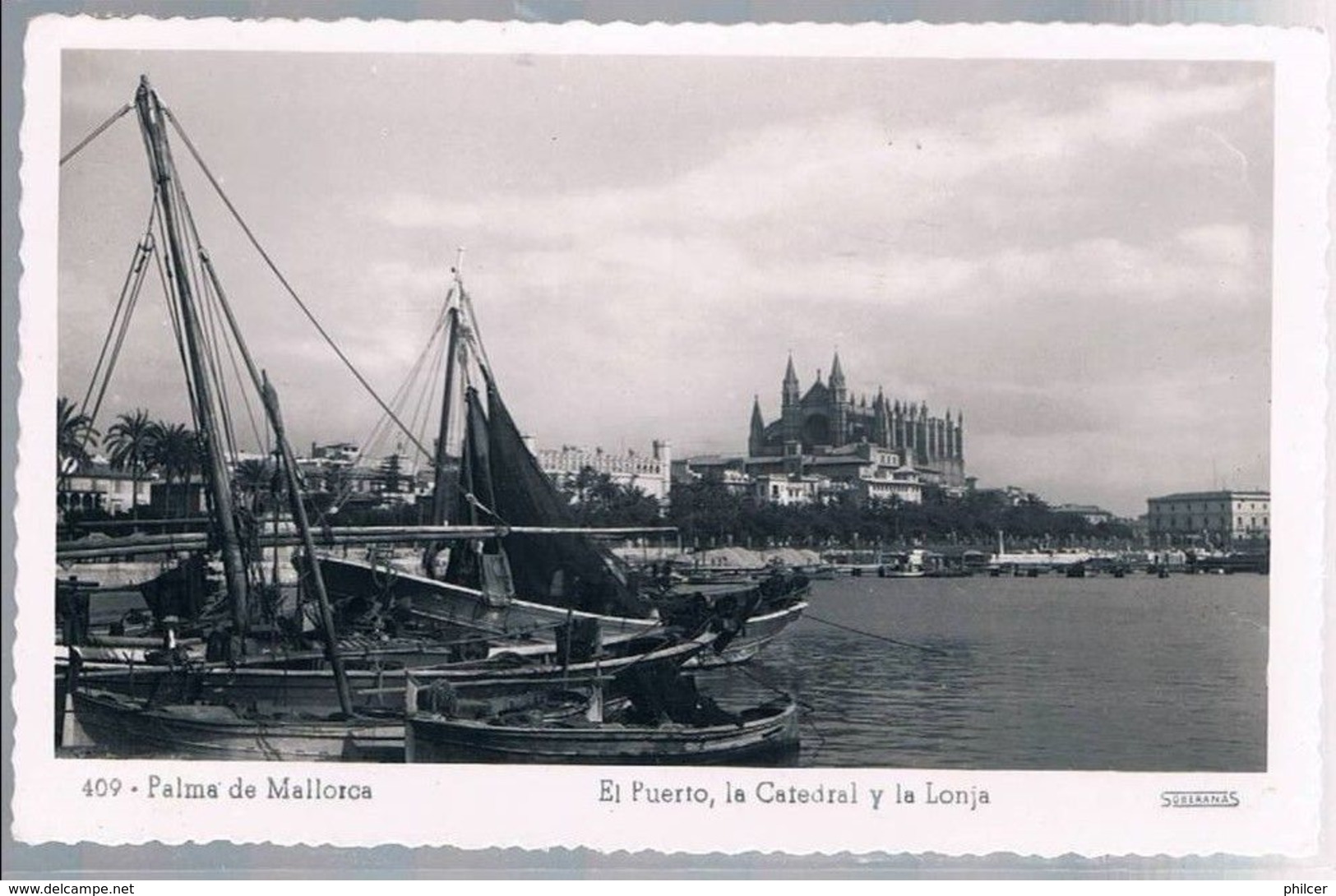 Espa&ntilde;a, 1951,  Palma De Mallorca-Lausanne - Storia Postale