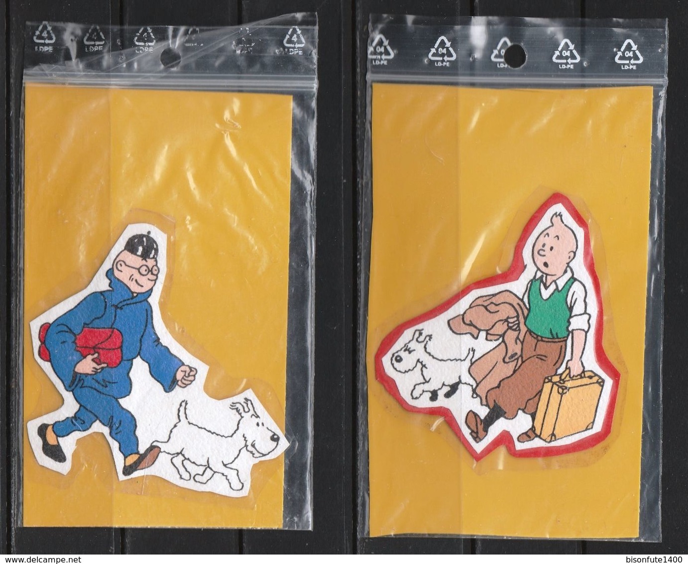 Lot De 4 Magnets TINTIN. - Personaggi