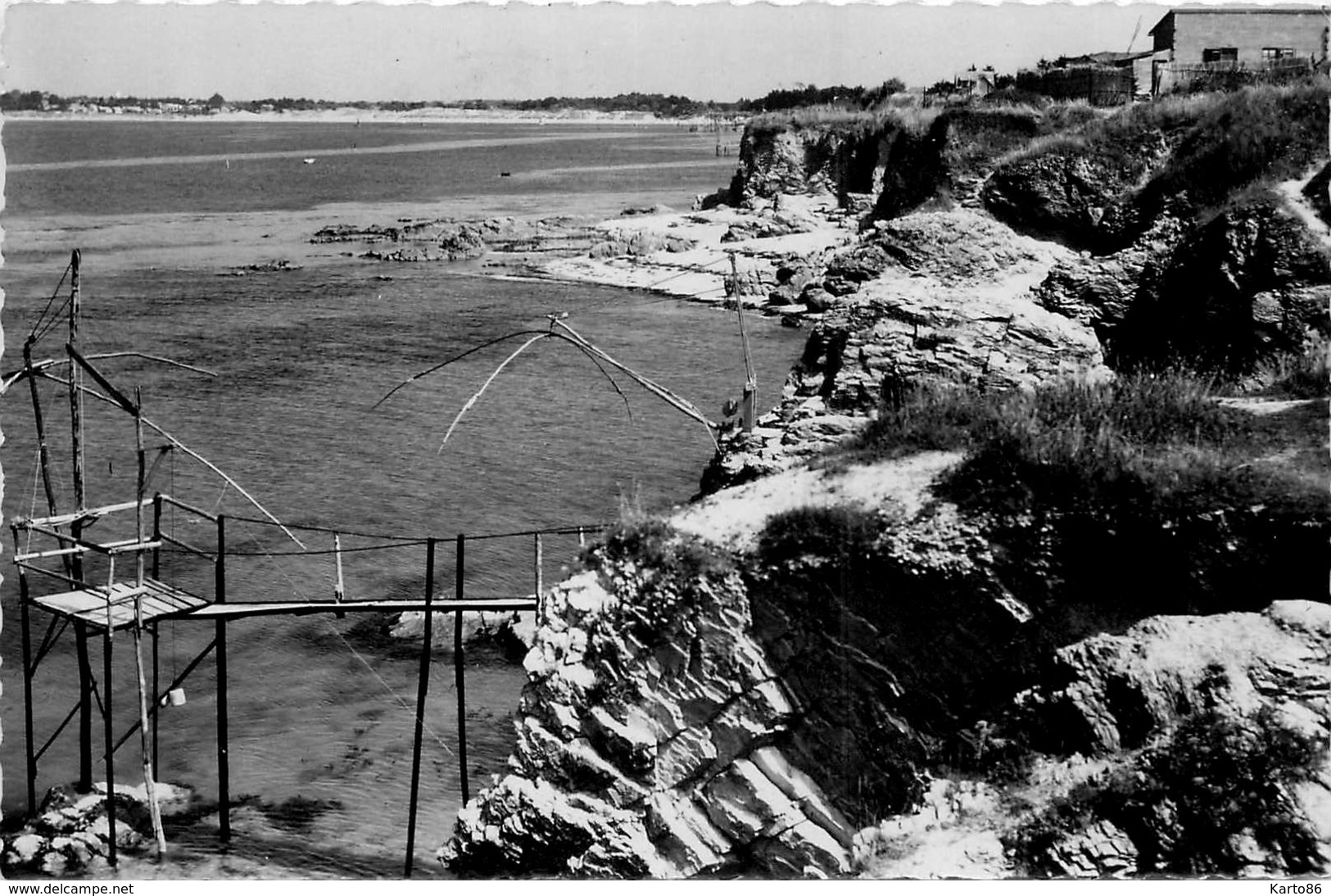 La Plaine Sur Mer * Port Giraud * Pêche Au Carrelet * Pêcherie * Au Fond Tharon - La-Plaine-sur-Mer