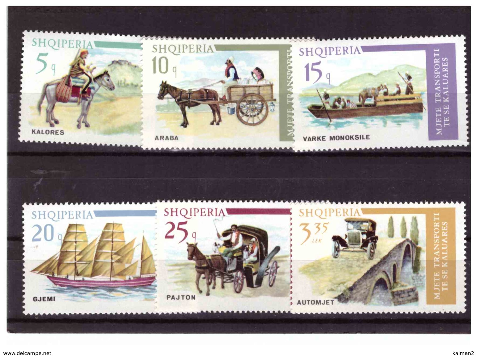 XX2281  -  ALBANIA  /  SERIE COMPLETA NUOVA **MNH,  CAT. Y&T.  1588/1593 - Albania