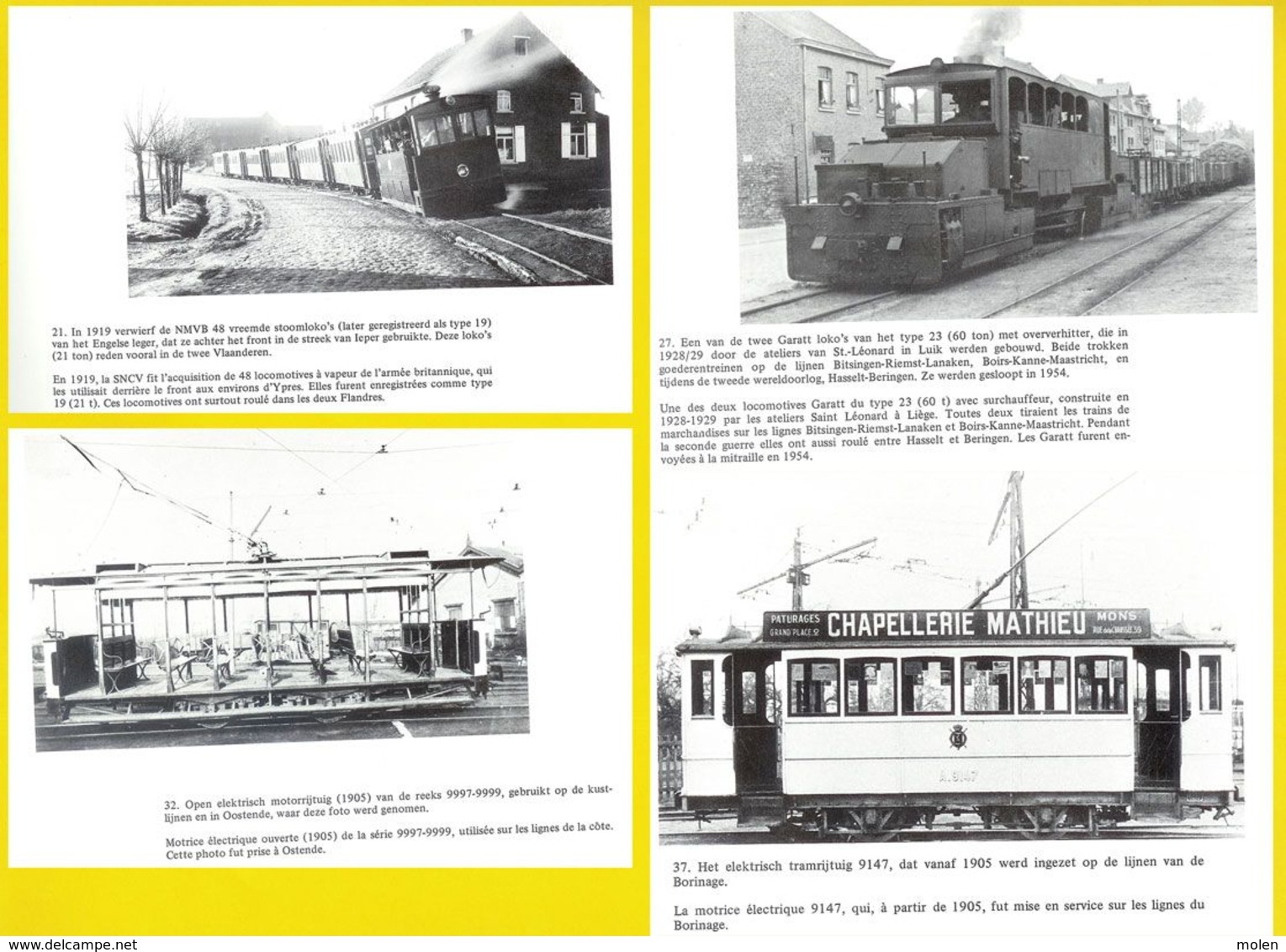 LE TRAM VICINAL BELGE EN 161 IMAGES ANCIENNES – DE BELGISCHE BUURTTRAM IN 161 OUDE BEELDEN Editie 1976 TRAMWAY Z330 - Libri & Cataloghi