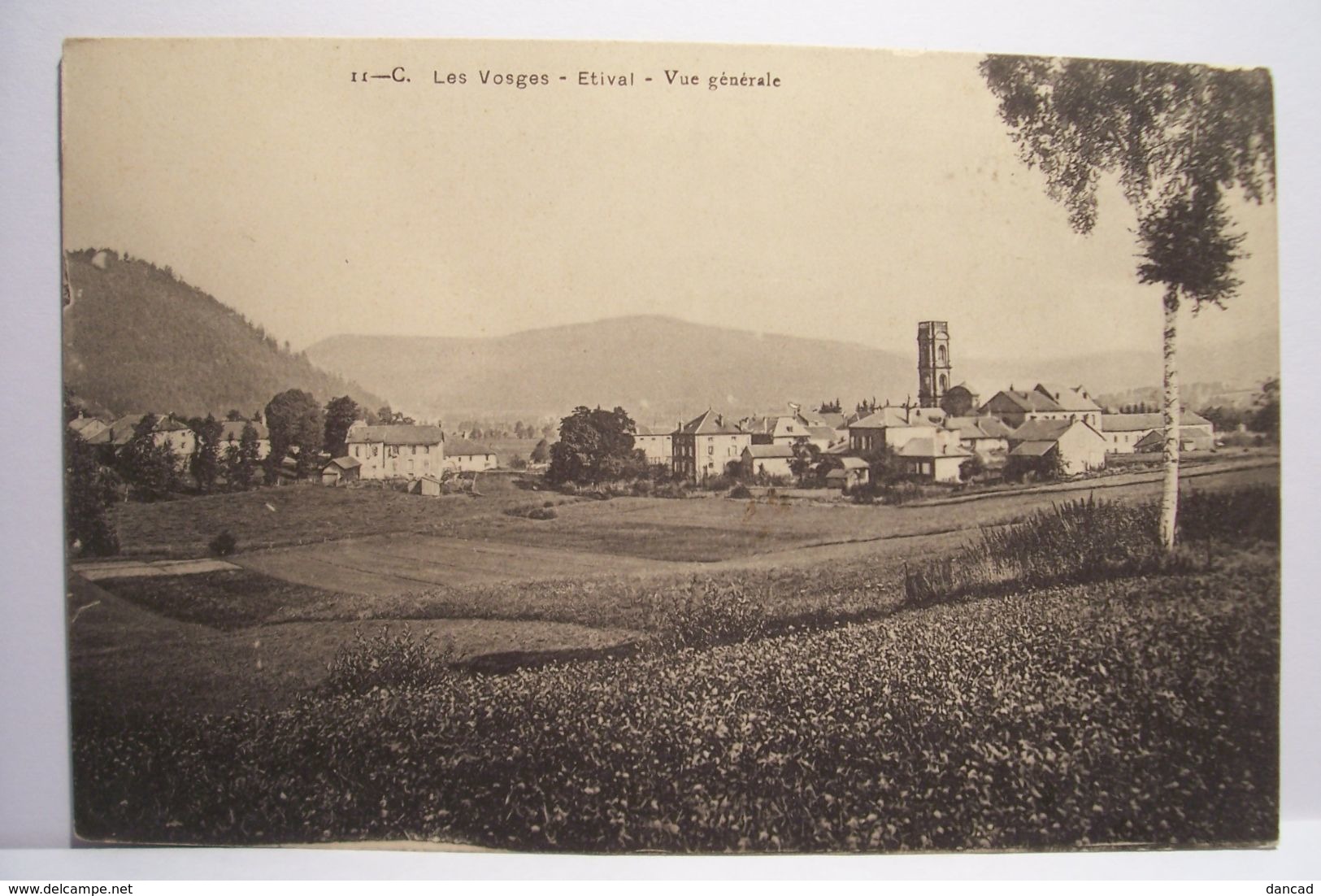 ETIVAL   - Vue Générale - Etival Clairefontaine