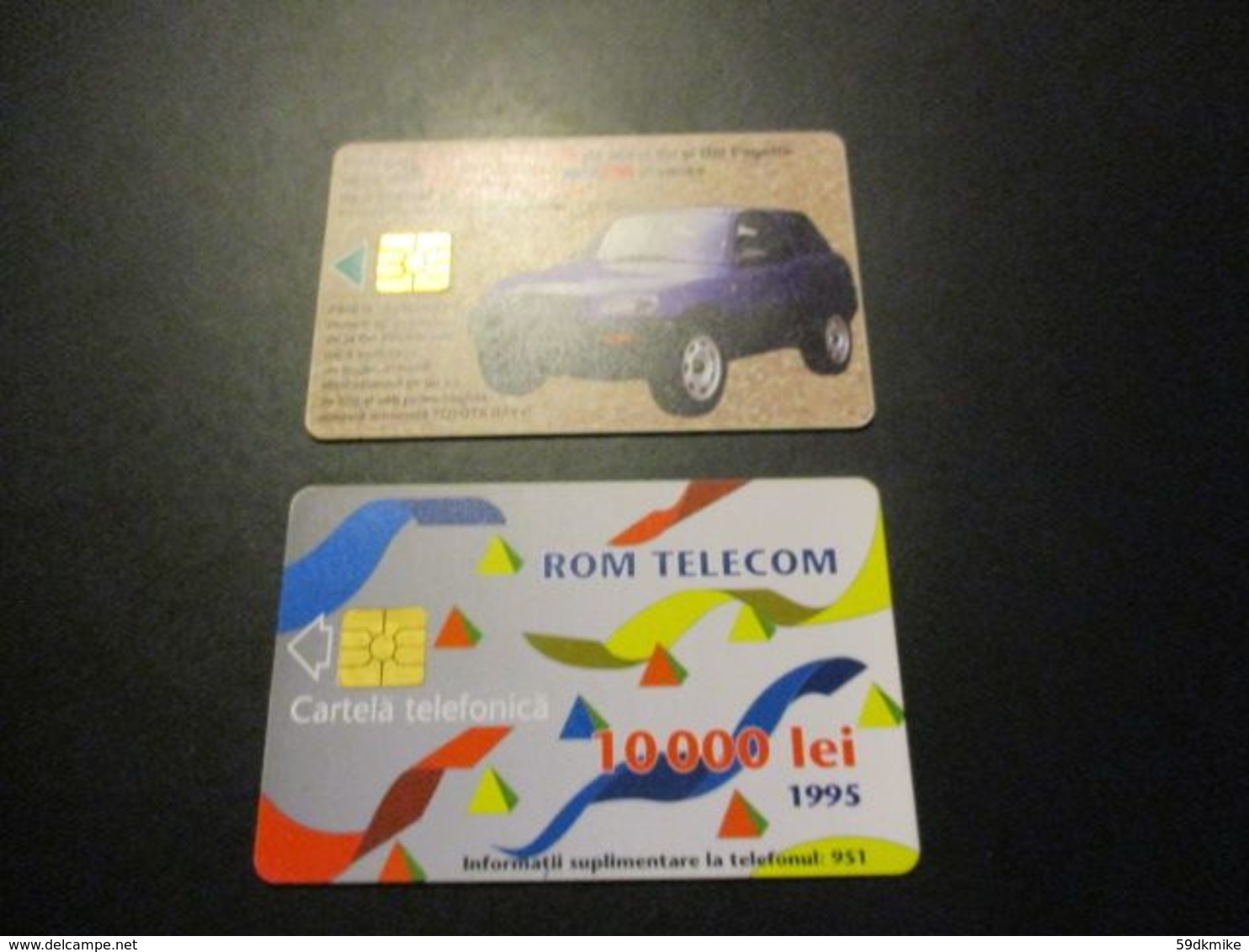 Lot De 2 Télécarte - Phonecard - Roumanie - Rumania