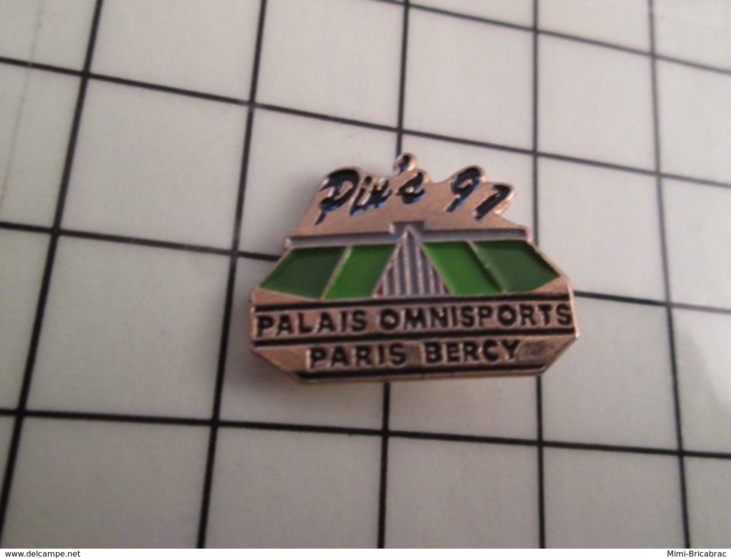 415b Pin's Pins / Beau Et Rare / THEME : AUTRES / SALON PIN'S 91 PARIS BERCY PALAIS OMNISPORTS - Marcas Registradas