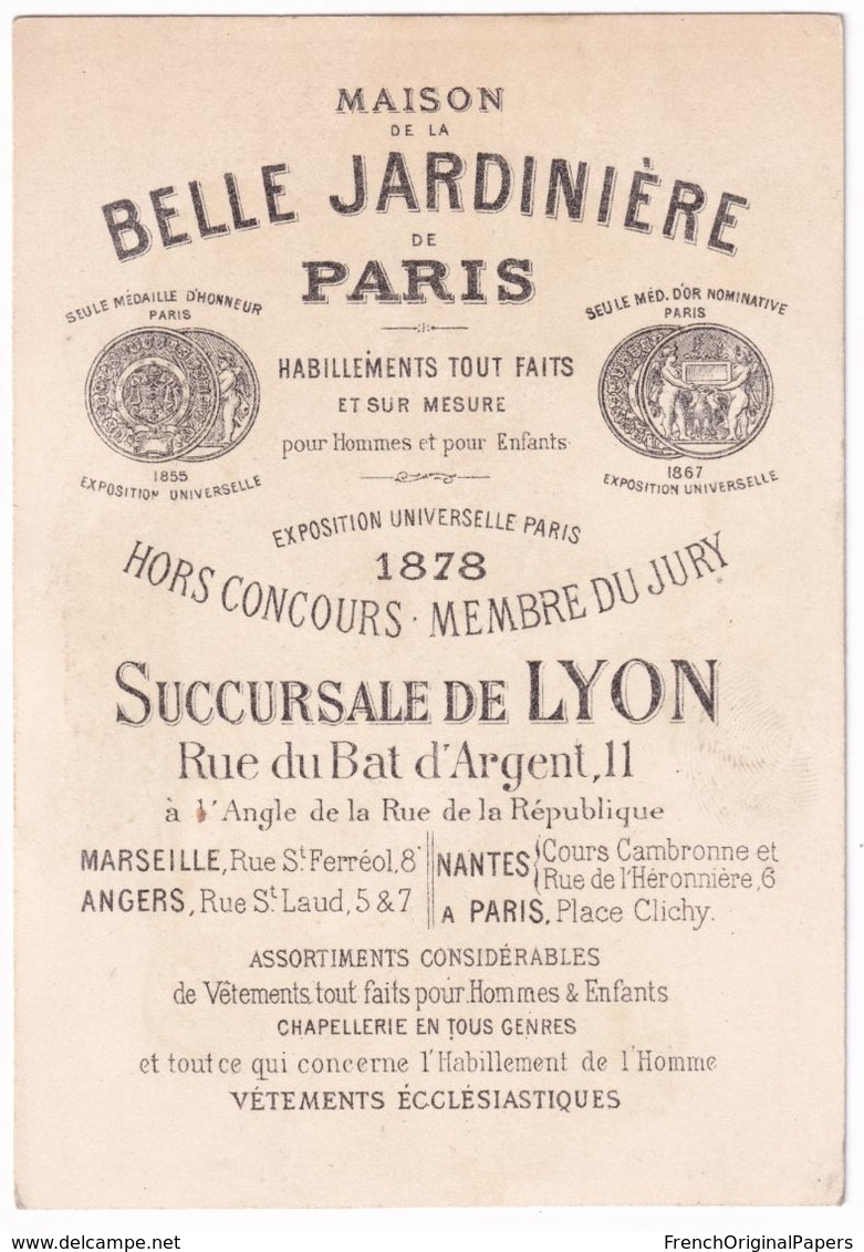 Rare Chromo Dorée 1890 Sicard Belle Jardinière Lyon Mode Moyen-Age Saint Louis Imperméable Chevalier Bouclie épée A36-84 - Other & Unclassified