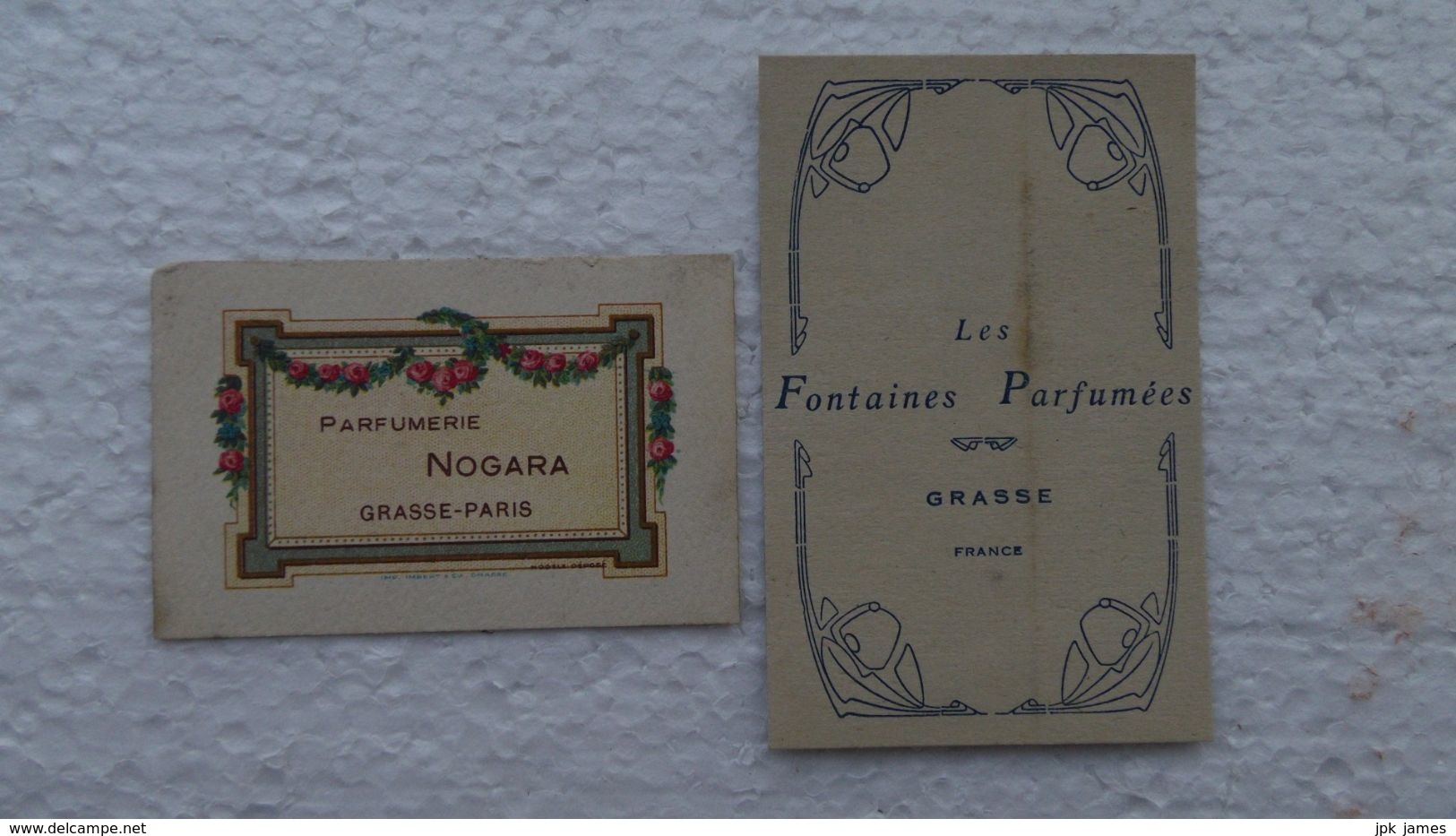 Carte Parfumée Ancienne - Anciennes (jusque 1960)