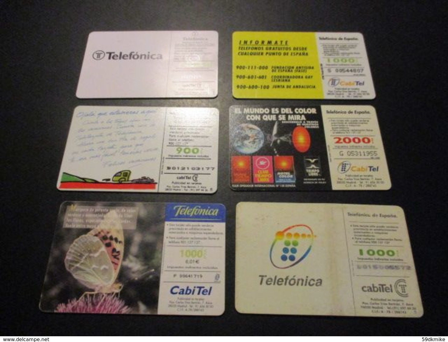 Lot De 17 Télécarte Phonecard Espagne Spain - Sammlungen