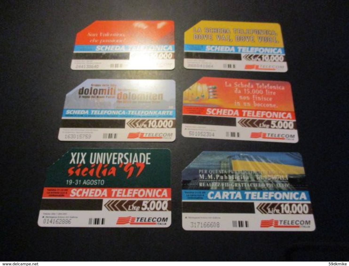 Lot de 29 Télécarte - Phonecard - Telecom Italia - Italie