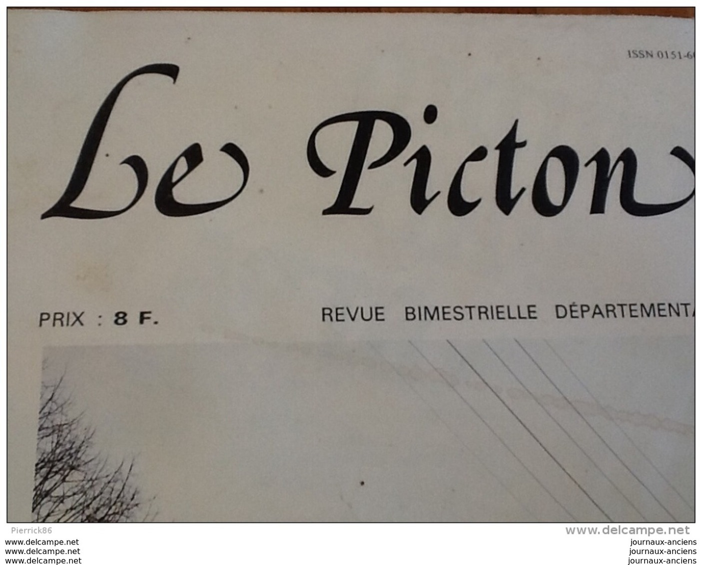 1979 LE PICTON N° 13 - LOUDUN - AVANTON - BATAILLE DE 507 - POITIERS - PATOIS ETC..... - Poitou-Charentes