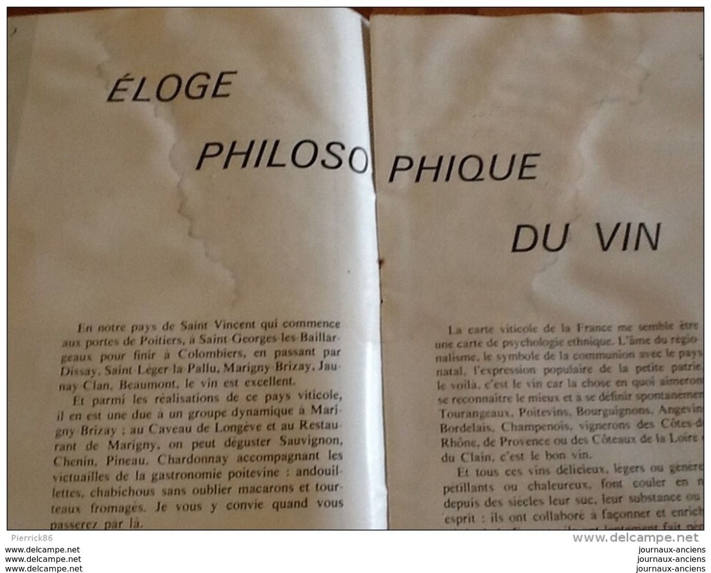 1977 LE PICTON N° 3 - ÂNES DE MIREBEAU - TOMBE A L'ENFANT - ANGLES -  RENAUDOT - VIVONNE - LAIT BEURRE FROMAGE