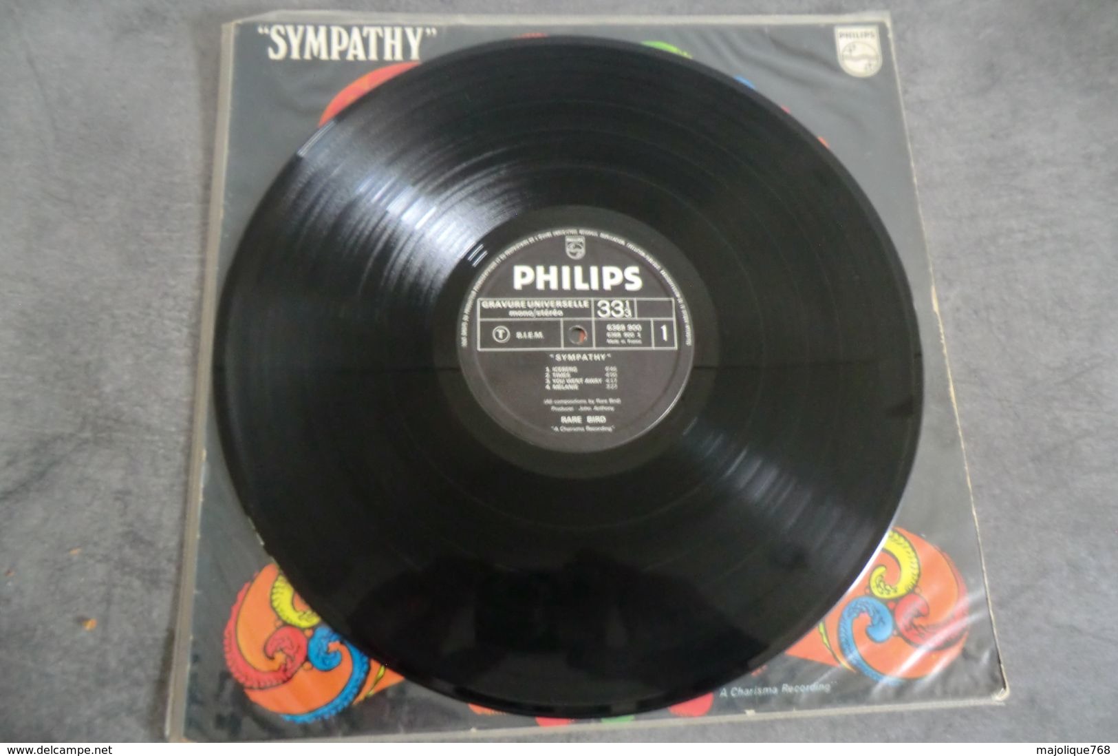 Disque - Rare Bird - "Sympathy" Version Originale - Philips 6 369.900 - 1970 - - Rock