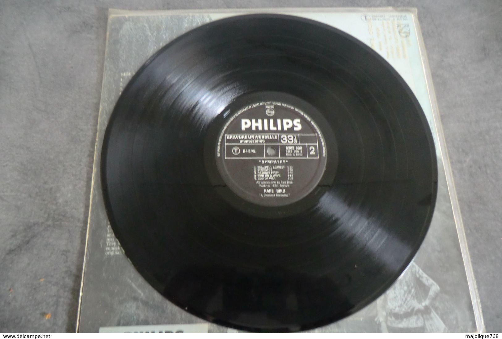 Disque - Rare Bird - "Sympathy" Version Originale - Philips 6 369.900 - 1970 - - Rock