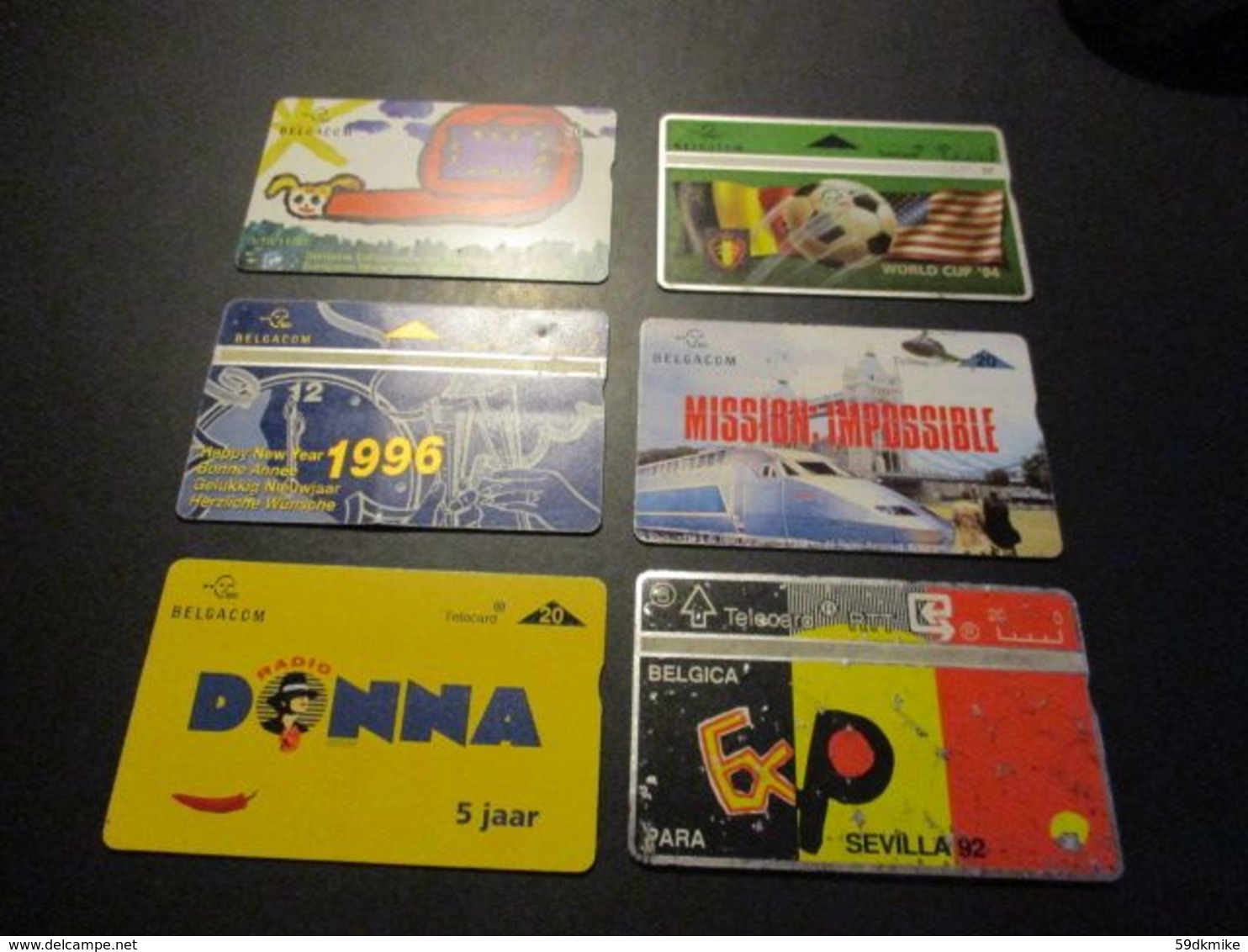 Lot De 19 Télécarte Phonecard Belgique - Collections