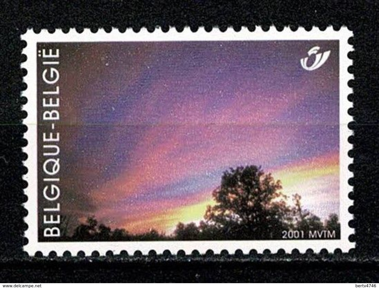 België/Belgique 2001  OBP/COB 3045** Rouwzegel / Timbre De Deuil  MNH - Unused Stamps