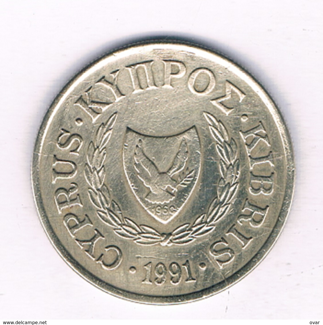 10 CENTS  1991  CYPRUS /5546/ - Chypre