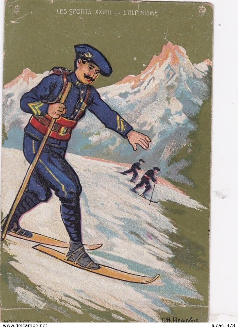 LES SPORTS / L ALPINISME / ILLUSTRATEUR BEAUVAIS - Alpinisme