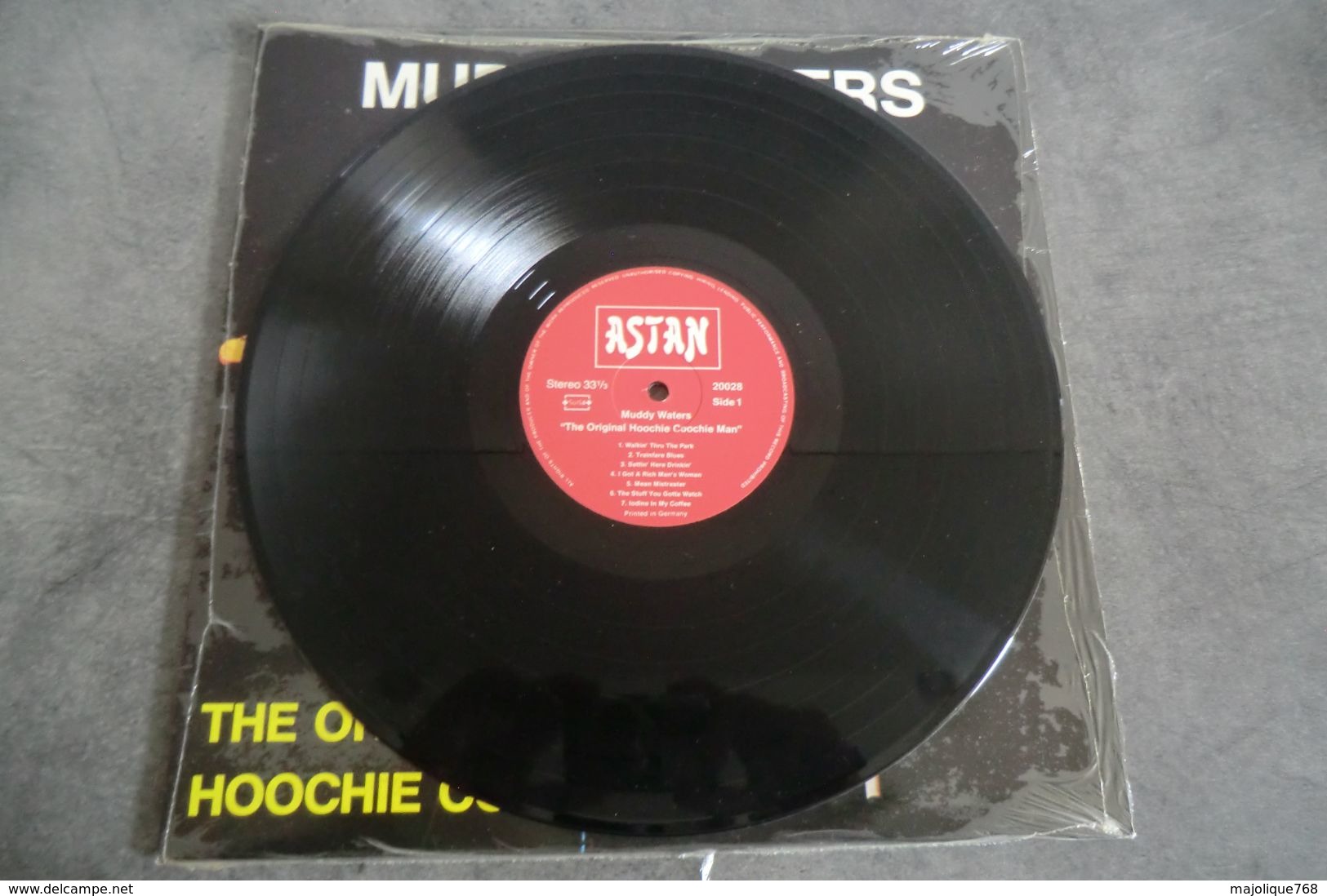 Disque - Muddy Waters - The Original Hoochie Coochie Man - Astan LP 20028 - 1984 Switzerland - - Blues