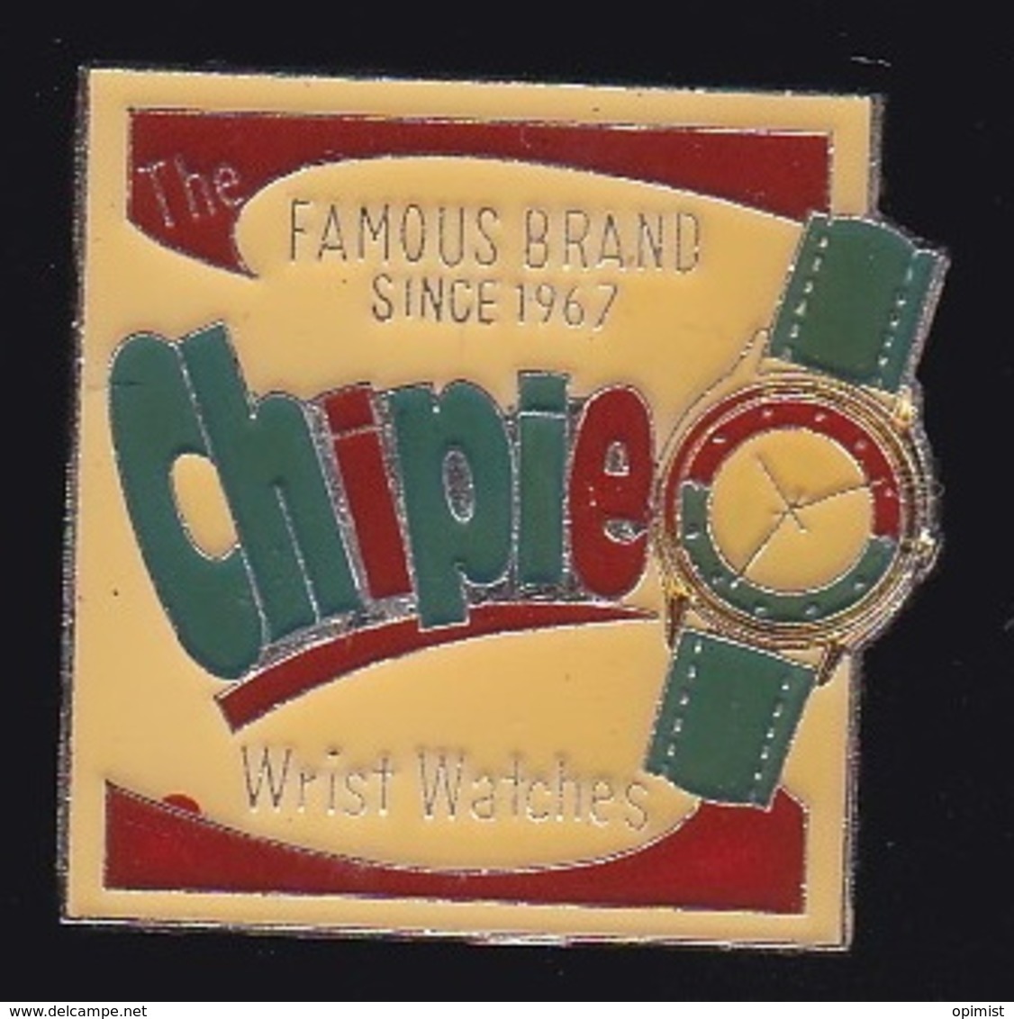65868-Pin's.Chipie.Wrist Watches.Montre.Horloger. - Markennamen
