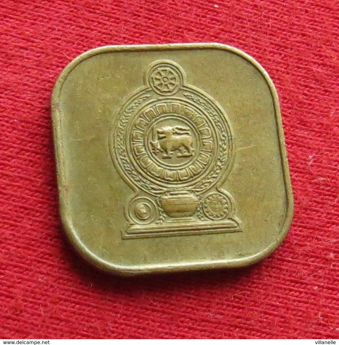 Sri Lanka 5 Cents 1975 KM# 139   *VT - Sri Lanka