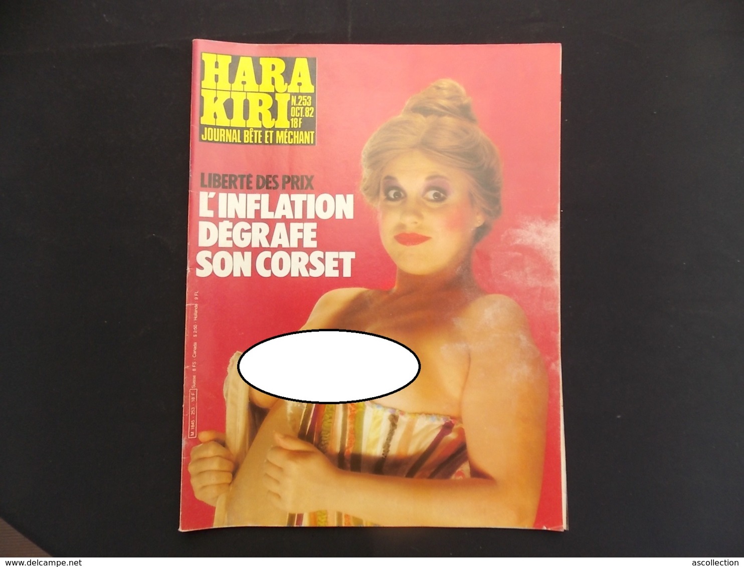 Revue Hara Kiri N°253 1982 Liberté Des Prix Inflation Dégrafe Son Corset Sex, Erotique Humour ... - Humor