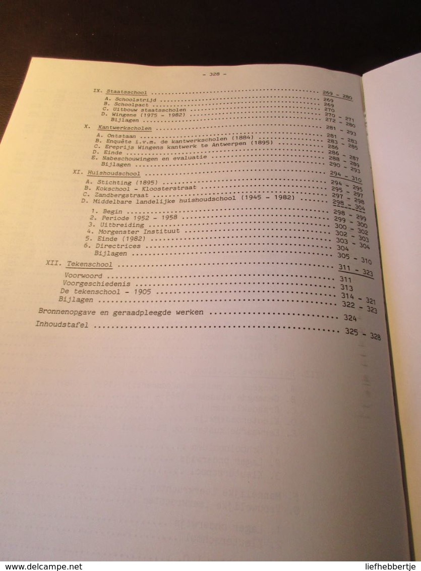 Twee Eeuwen Onderwijs Te Wingene - Door Guido En Lieven Lams - 1988 - Geschichte