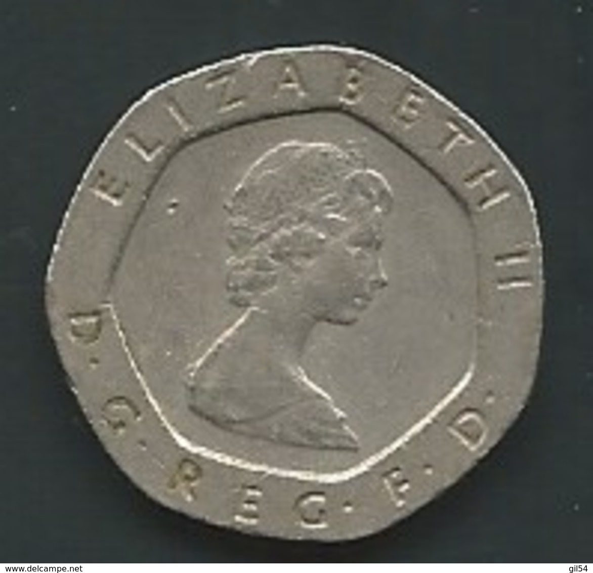 Monnaie - Grande-Bretagne - 20 Pence 1982   Pia 22806 - 20 Pence