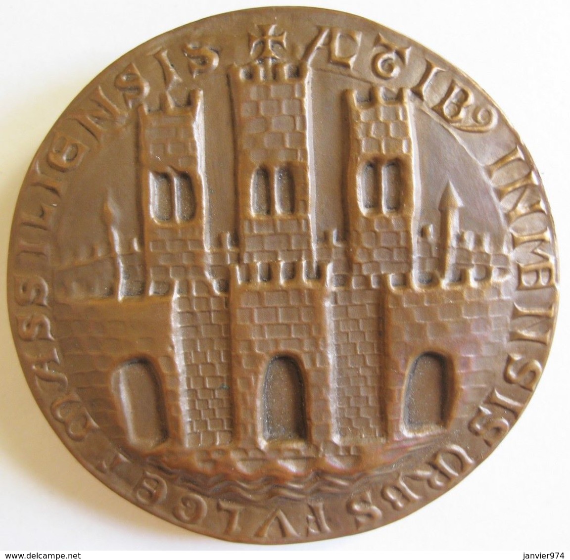 Médaille Ville De Marseille.  INMENSIS URBUS FVLGET MASSILIENSIS - Autres & Non Classés