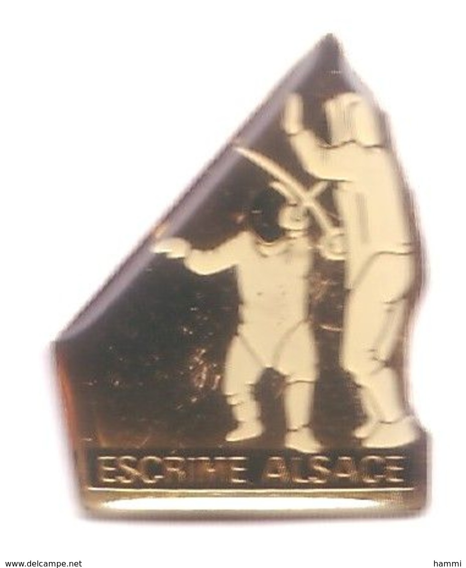 C48 Pin's ESCRIME ALSACE Achat Immédiat - Fencing