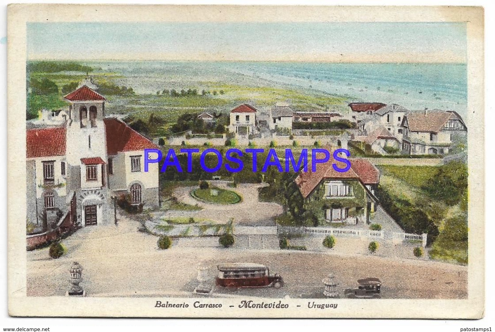 137246 URUGUAY MONTEVIDEO BALNEARIO CARRASCO POSTAL POSTCARD - Uruguay