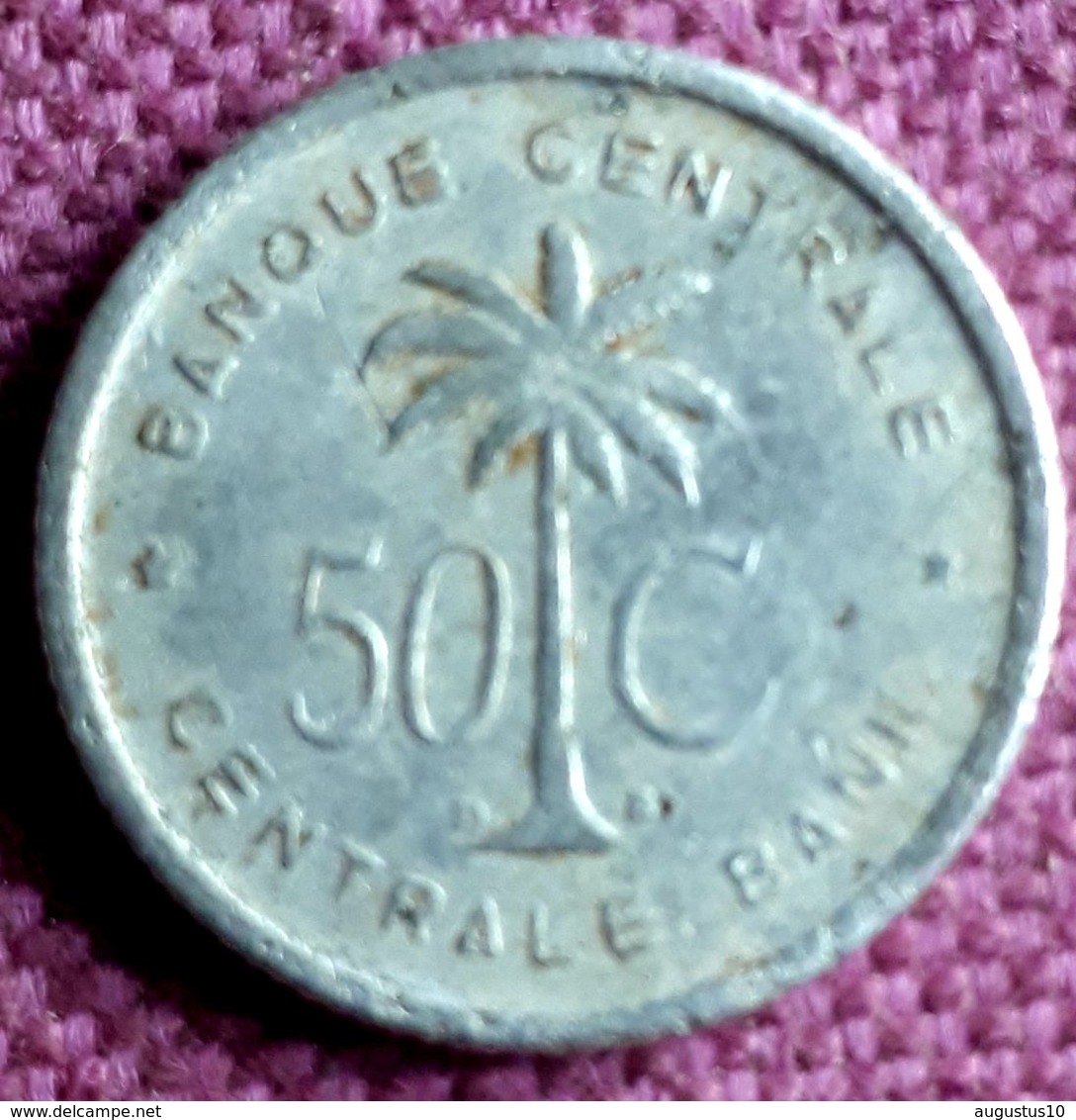 BELGISCH CONGO/RUANDA-URUNDI :  50 CENTIMES 1954 Km 2 - 1951-1960: Boudewijn I