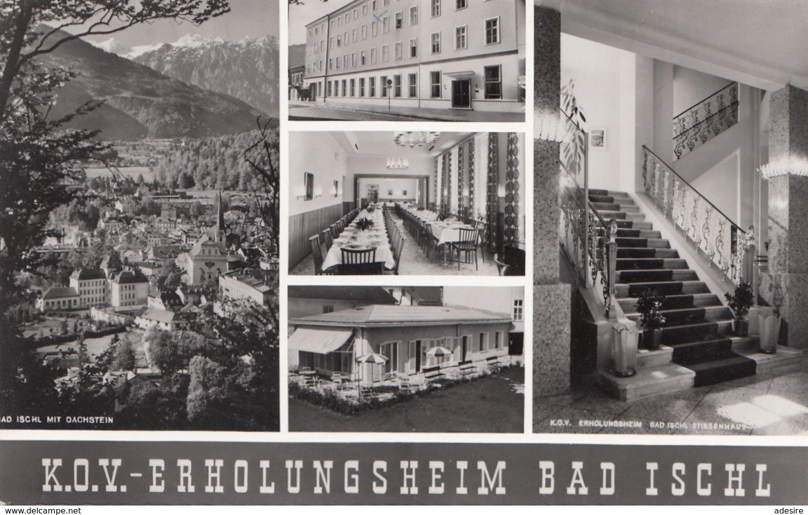 BAD ISCHL - Mehrbilderkarte (Kleinformat) Gel.1966 - Bad Ischl