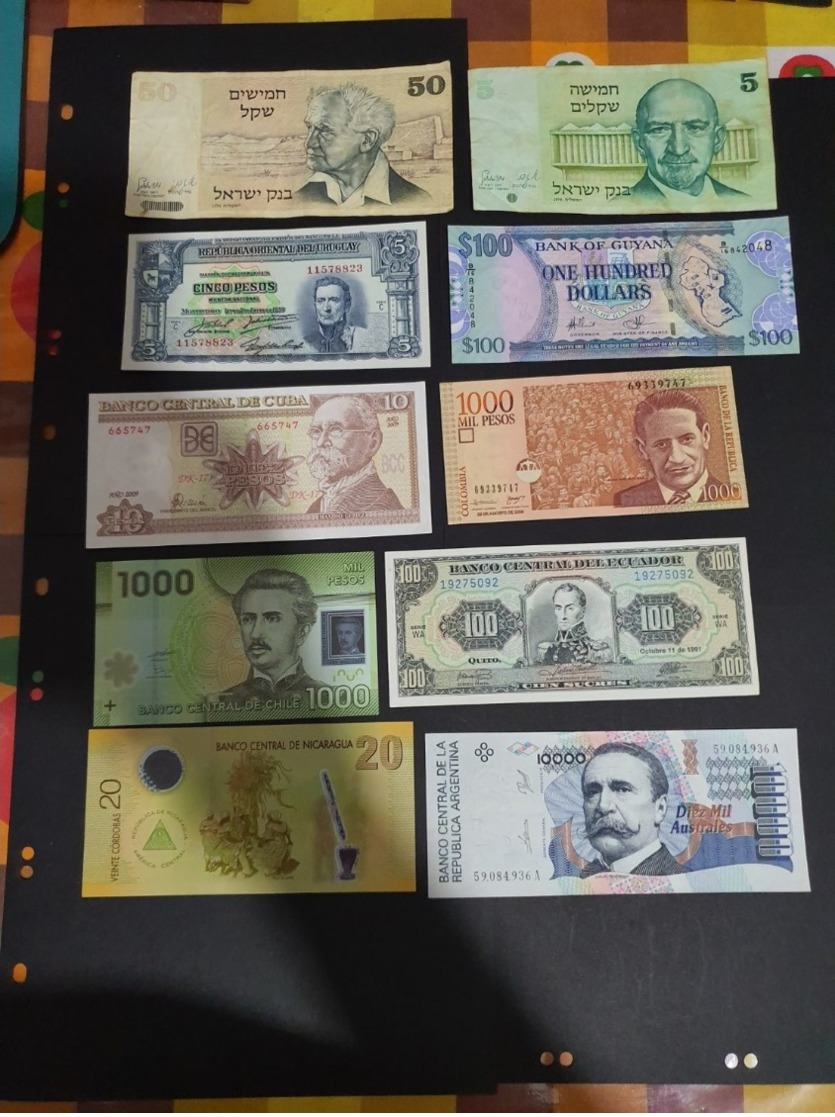 10 BEAUTIFUL BANKNOTES VARIOUS CONTRIES - Otros & Sin Clasificación