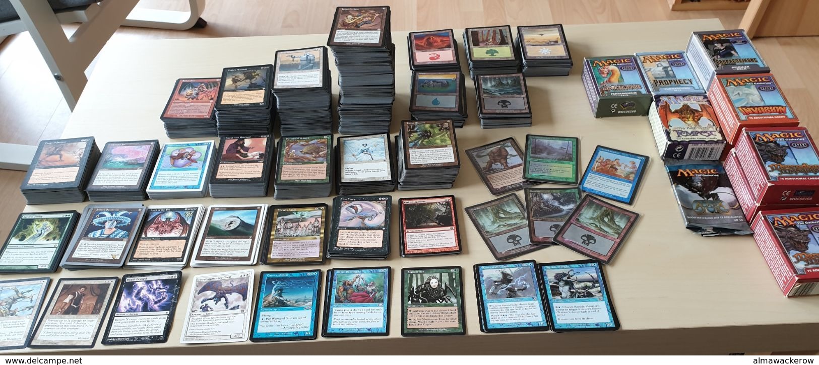 Accumulation Of Hundreds Of MTG Cards From Different Series, Interesting Opportunity Starting At 0.99 Euro! See Scans! - Andere & Zonder Classificatie