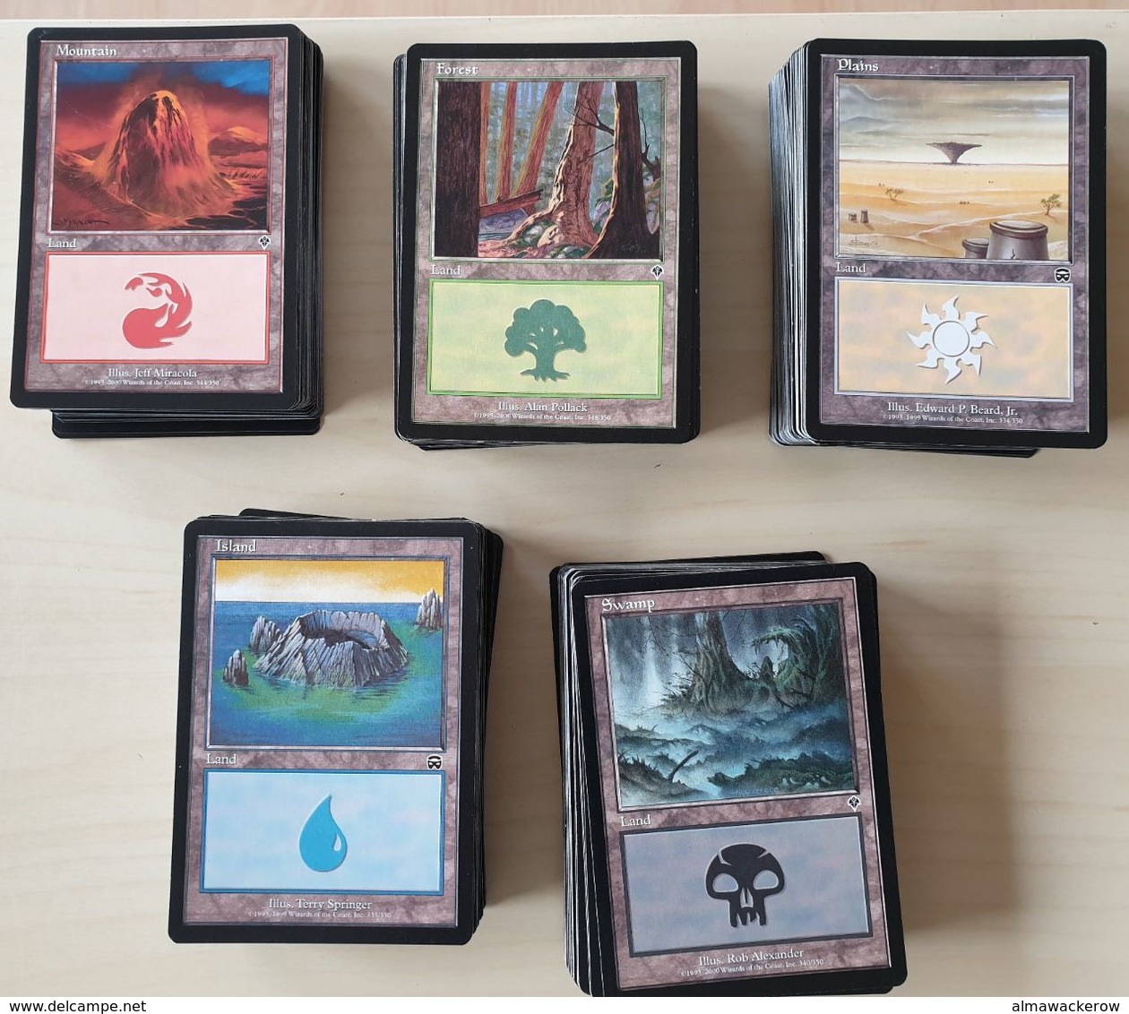 Accumulation Of Hundreds Of MTG Cards From Different Series, Interesting Opportunity Starting At 0.99 Euro! See Scans! - Andere & Zonder Classificatie