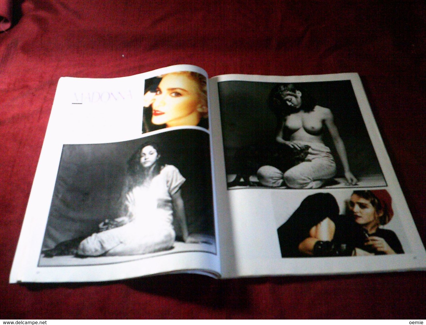 INTERNATIONAL  CLUB  VOLUME 16 N° 10     MADONNA - Pour Hommes