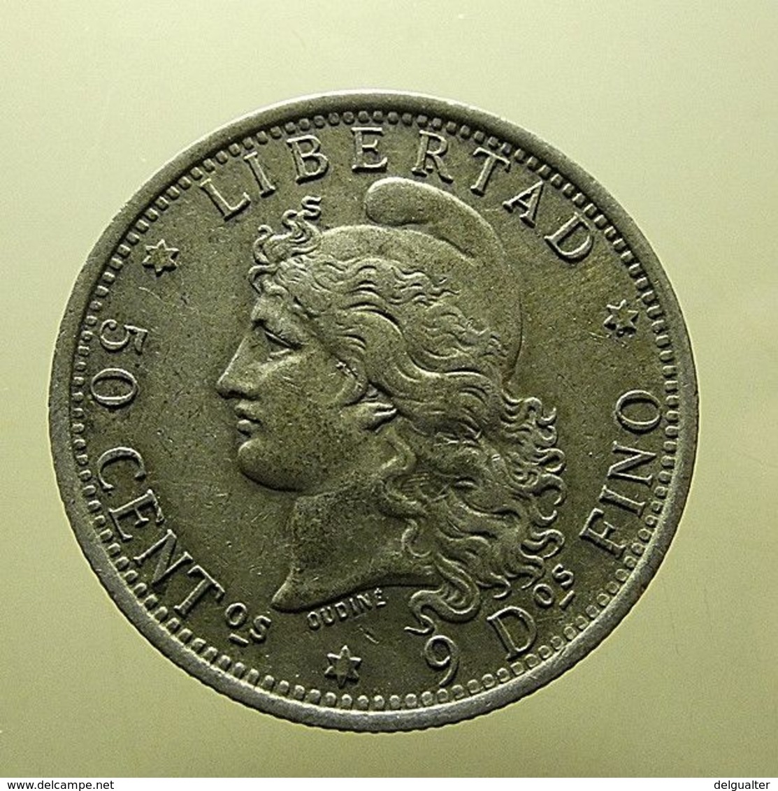 Argentina 50 Centavos 1882 Silver - Argentina