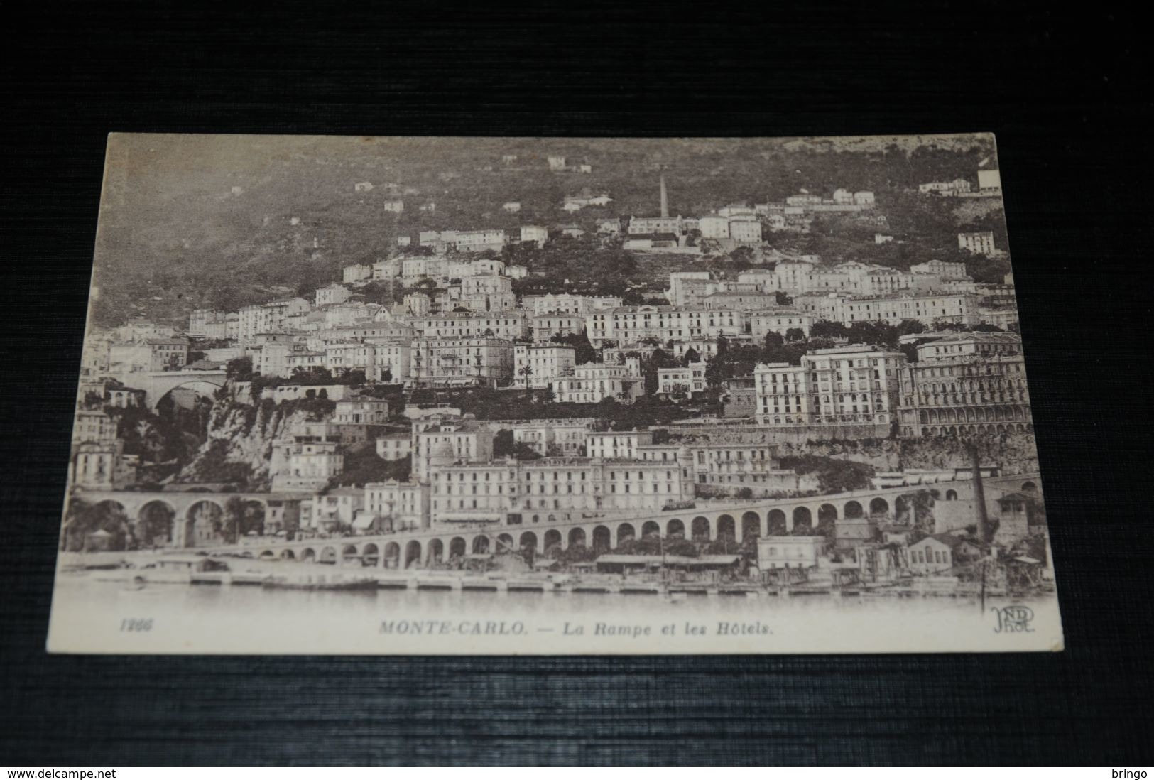 17102-            MONACO, MONTE CARLO, LA RAMPE ET LES HOTELS - Hotels