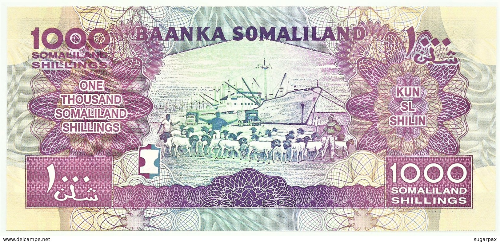 Somaliland - 1000 Shillings - 2015 - Unc. - Pick 20.d -  Serie HG - 1 000 Shilin - Sonstige – Afrika