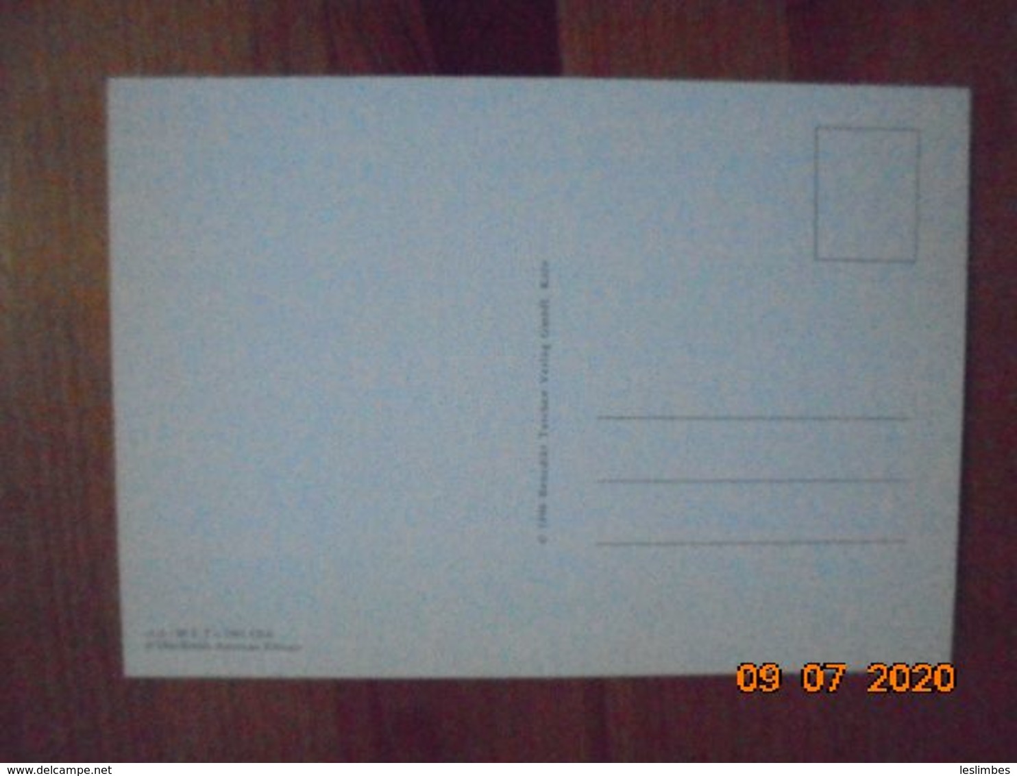 Carte Postale Publicitaire USA (Taschen 1996) Reproduction 16,3 X 11,4 Cm. Lucky Strike. "L.S./M.F.T." 1945 - Werbeartikel