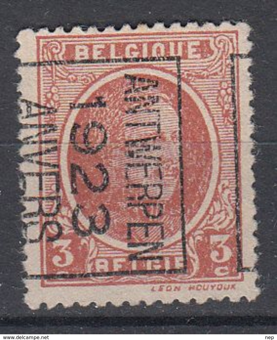 BELGIË - PREO - Nr 77 B (Wazige Druk + Kantdruk) - ANTWERPEN 1923 ANVERS - (*) - Typos 1922-31 (Houyoux)