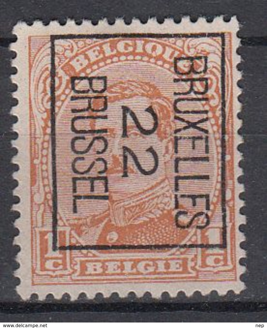 BELGIË - PREO - Nr 55-II B - BRUXELLES "22" BRUSSEL - (*) - Tipo 1922-26 (Alberto I)