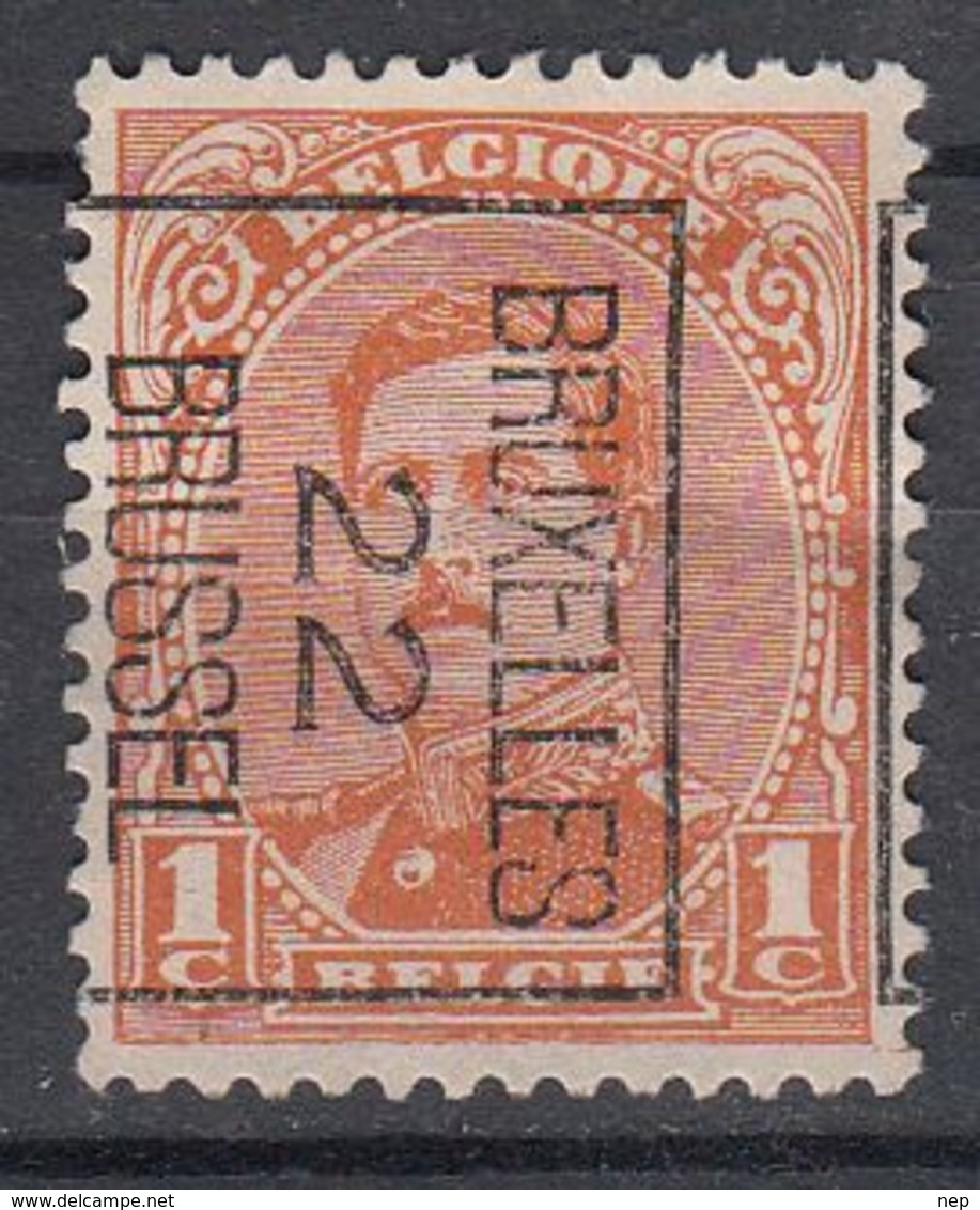 BELGIË - PREO - Nr 55 B (Kantdruk) - BRUXELLES "22" BRUSSEL - (*) - Typos 1922-26 (Albert I.)