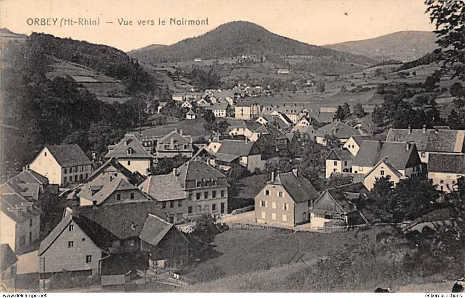 Orbey         68             Vue Vers Le Noirmont        (voir Scan) - Orbey