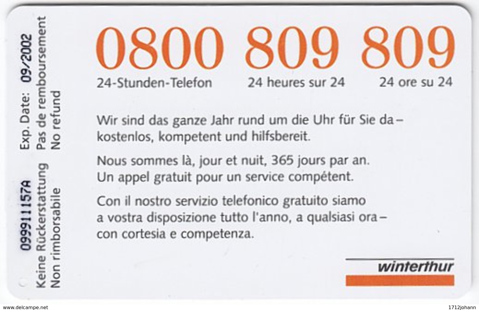 SWITZERLAND D-529 Chip Private - Advertising, Insurance - Used - Suisse