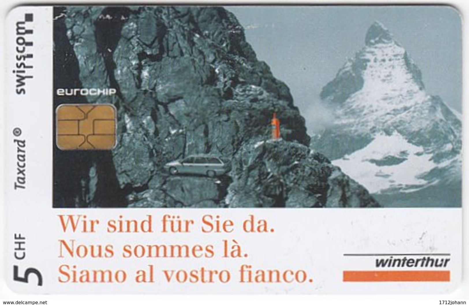 SWITZERLAND D-530 Chip Private - Advertising, Insurance - Used - Svizzera