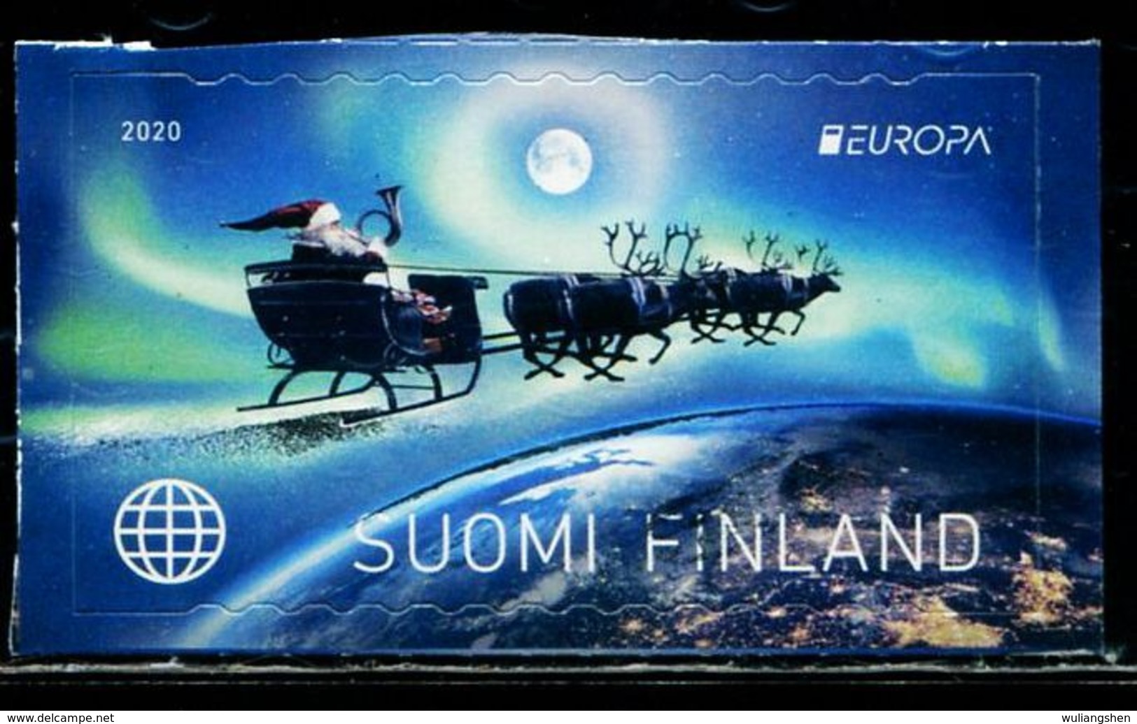 XB0986 Finland 2020 Europa Santa Post 1V - Neufs