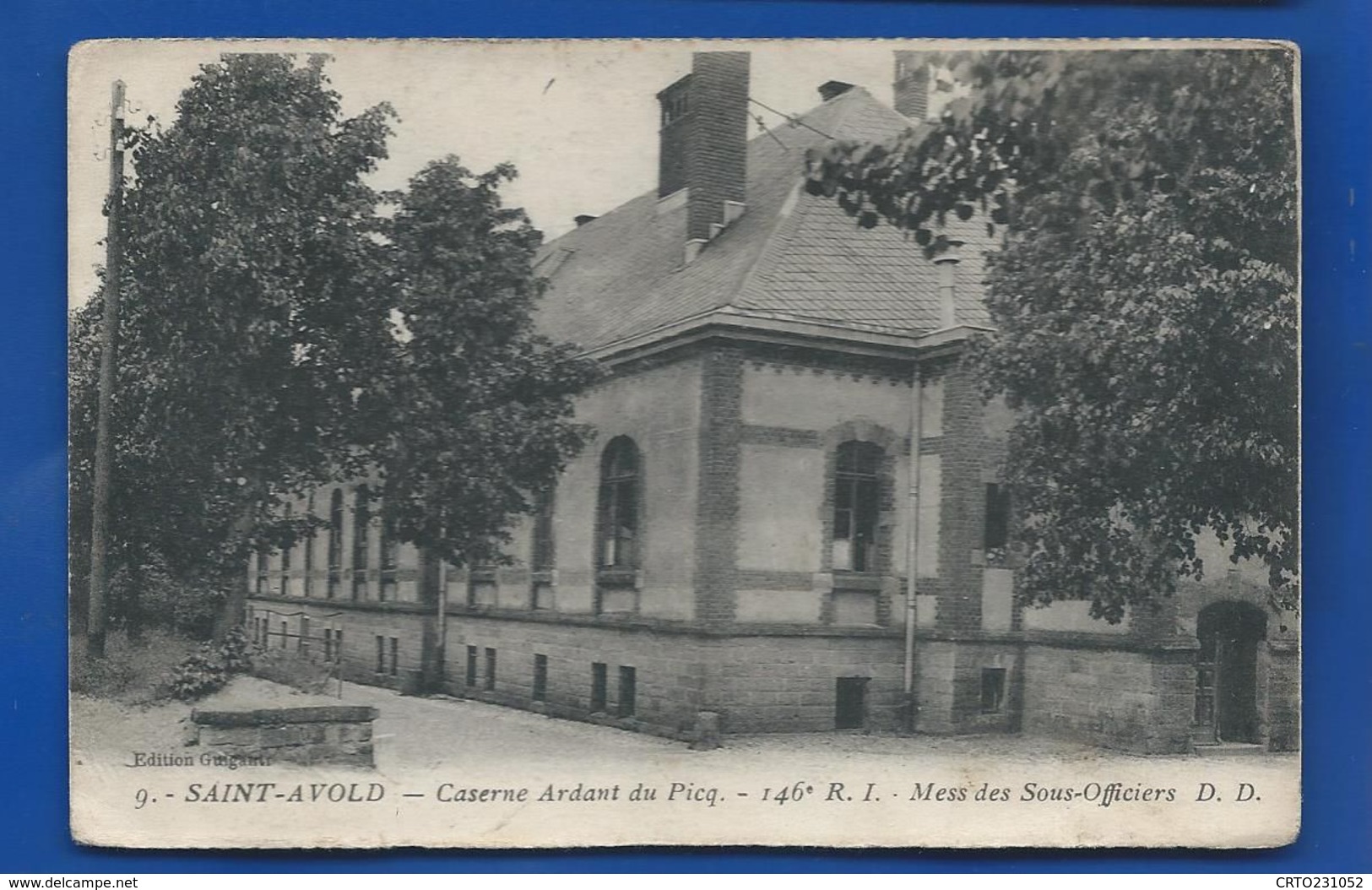 SAINT-AVOLD    Caserne Ardant Du Picq  146° Régiment D'Infanterie  Mess Des Officiers - Saint-Avold