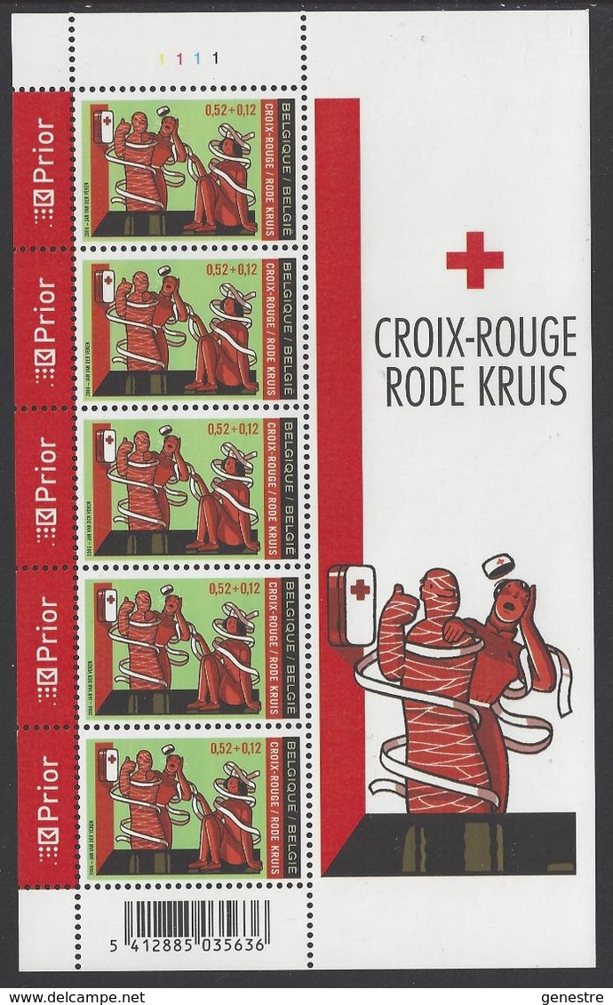 Belgique COB F3525 ** (MNH) - Planche 1 - 2001-2010