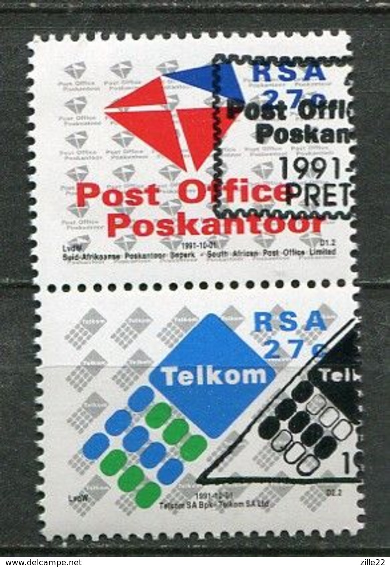 Südafrika South Africa Mi# 823-4 Gestempelt(FDC/SST)/used/CTO -  Postal Service - Autres & Non Classés
