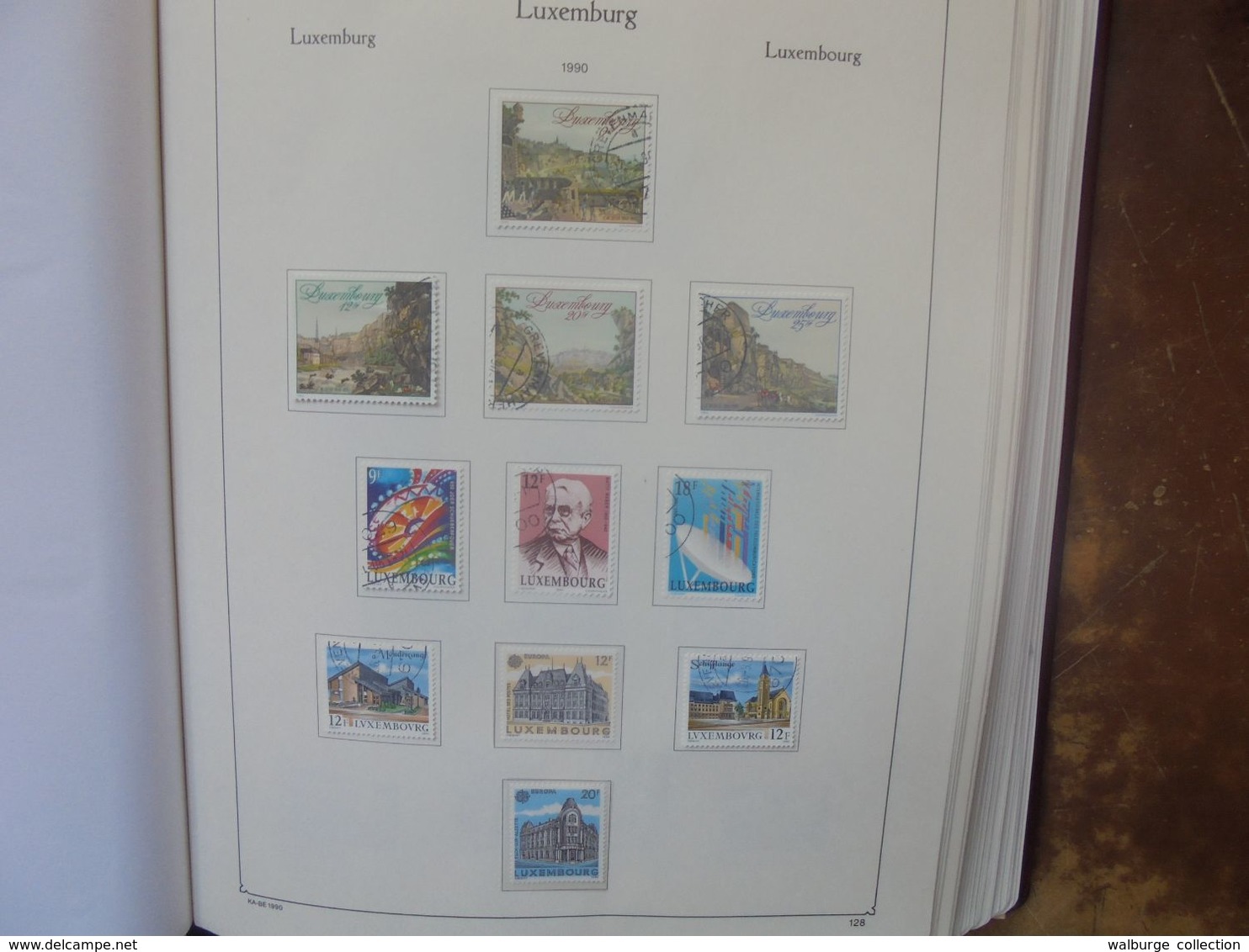 LUXEMBOURG 1990-2013 DONT BLOCS-CARNETS TRES BELLE COLLECTION !(2770) 2 KILOS 800 - Collections